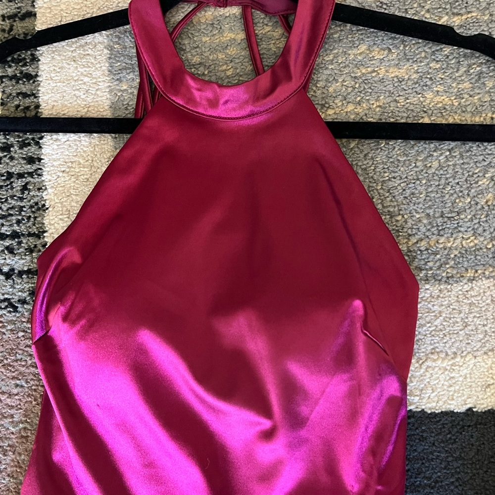 Maroon Dress
